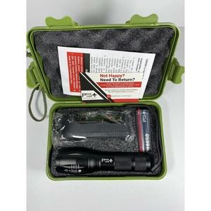 PeakPlus Rechargeable Tactical Flashlight LFX1000 (18650 Battery and Charger